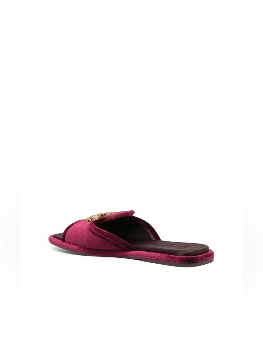 NWT Tory Burch Embellished Logo Velvet Scandals, Be summer ready with this.
